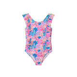 Kids One-Piece Ruffle Swimsuit