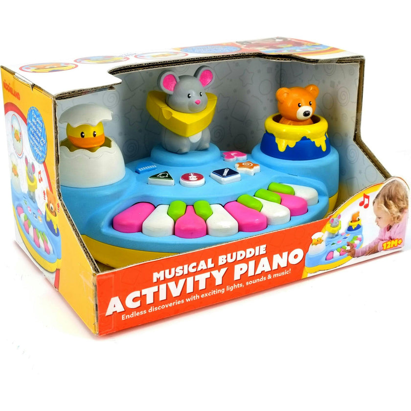 Activity Piano: Musical Buddies - Interactive Sounds Toy