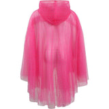 Hot Pink Crystal Cape
