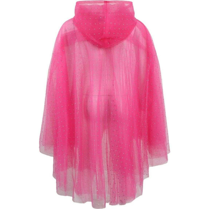 Hot Pink Crystal Cape