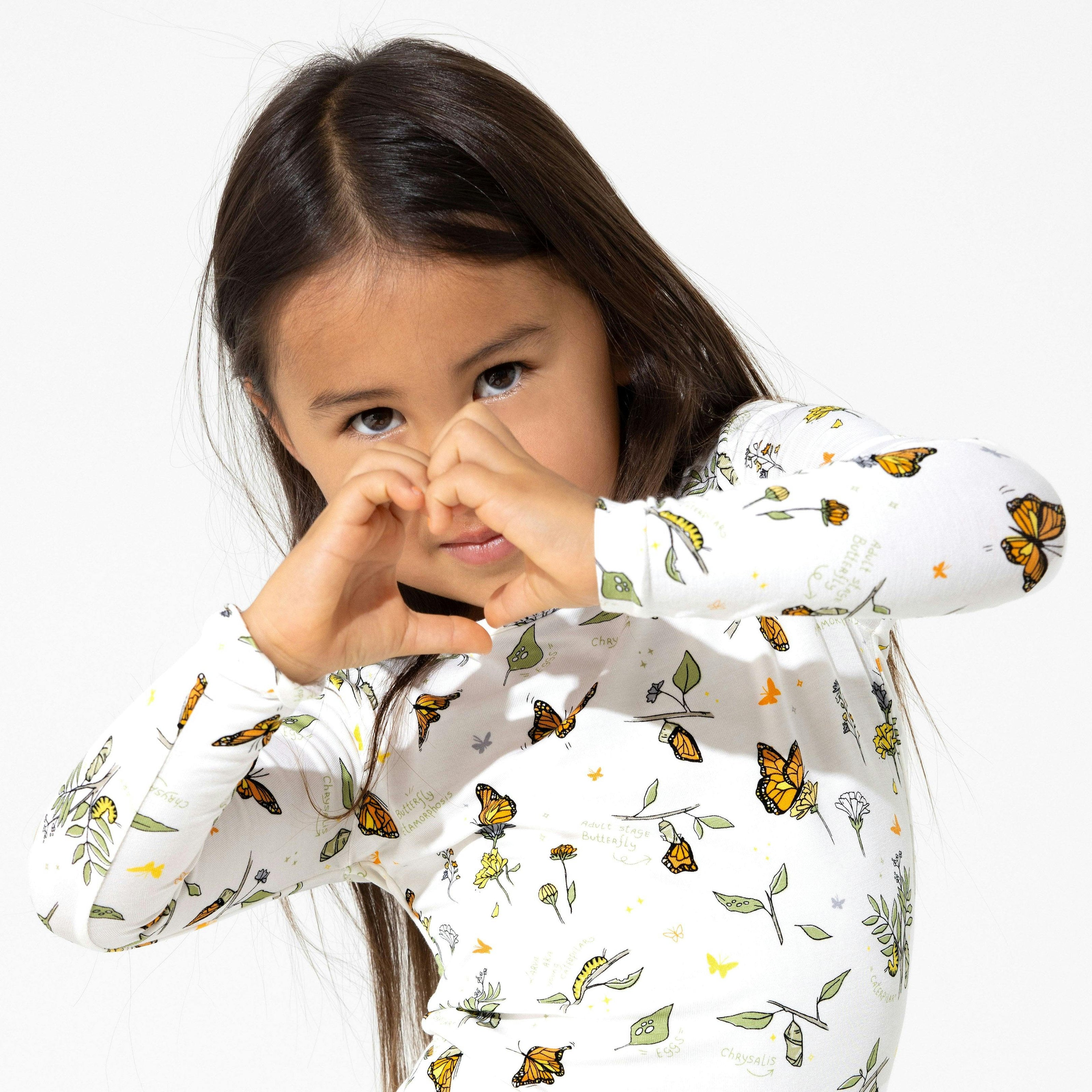 Monarch Bamboo Kids Pajamas