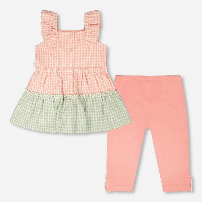 Tunic And Organic Cotton Capri Set