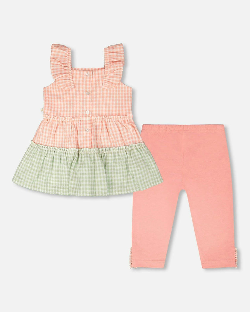 Tunic And Organic Cotton Capri Set
