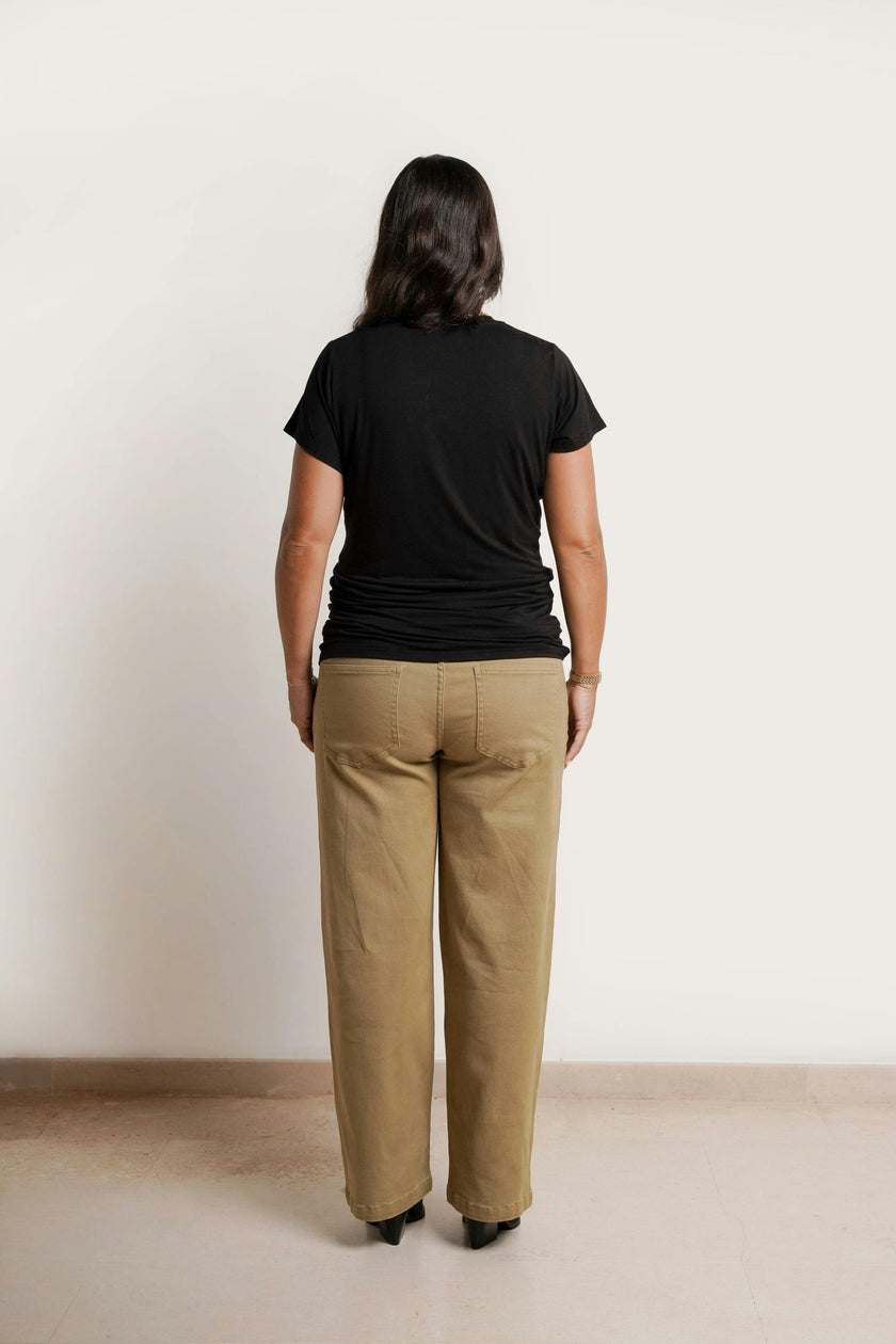 Slouch Under-Bump Relaxed Boyfriend Maternity Jeans