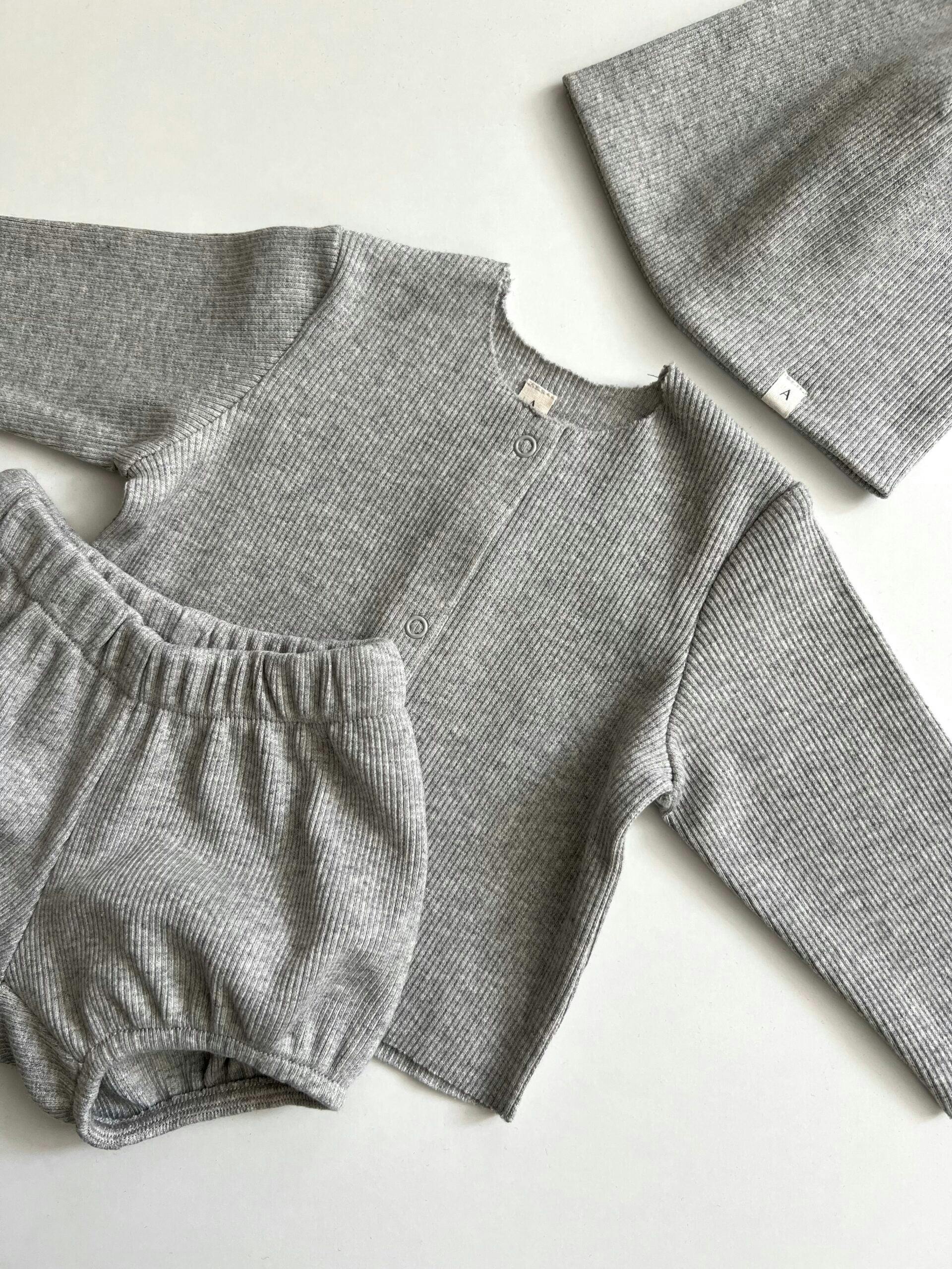 RIB CARDIGAN