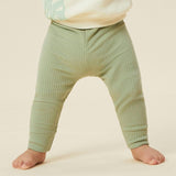 Ribbed Leggings - Sage