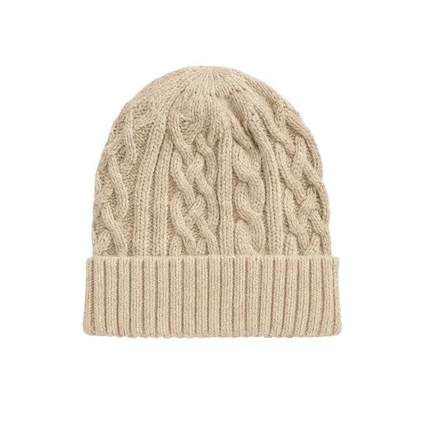 Beige ARCADIA Beanie