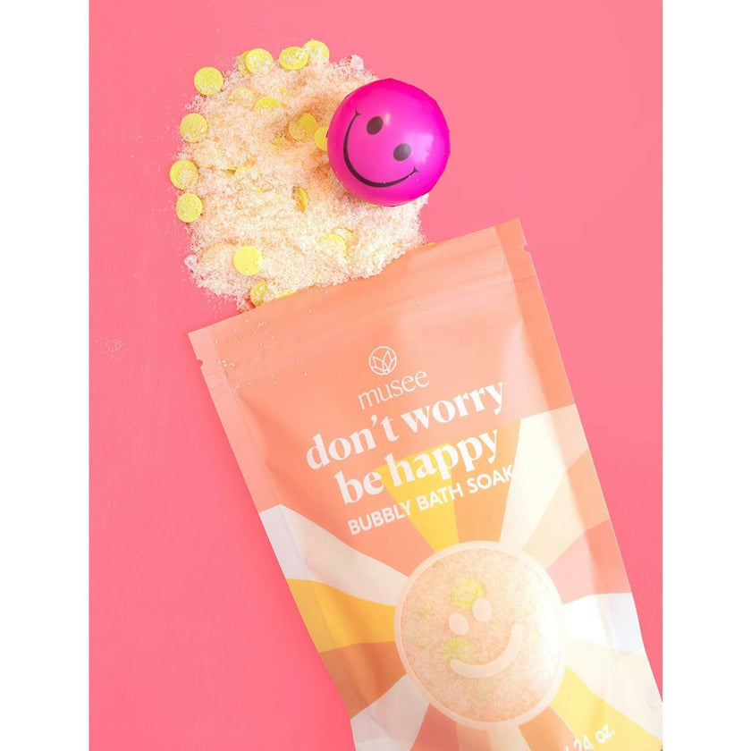 Don't Worry Be Happy Bubbly Bath Soak