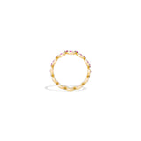 Found Squiggle Ring - Pink Sapphire