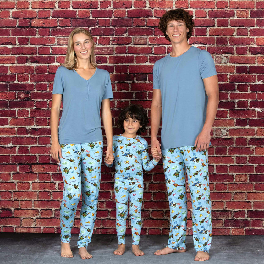 Teenage Mutant Ninja Turtles: Mutant Mayhem Movie Bamboo Men's Pajama Set