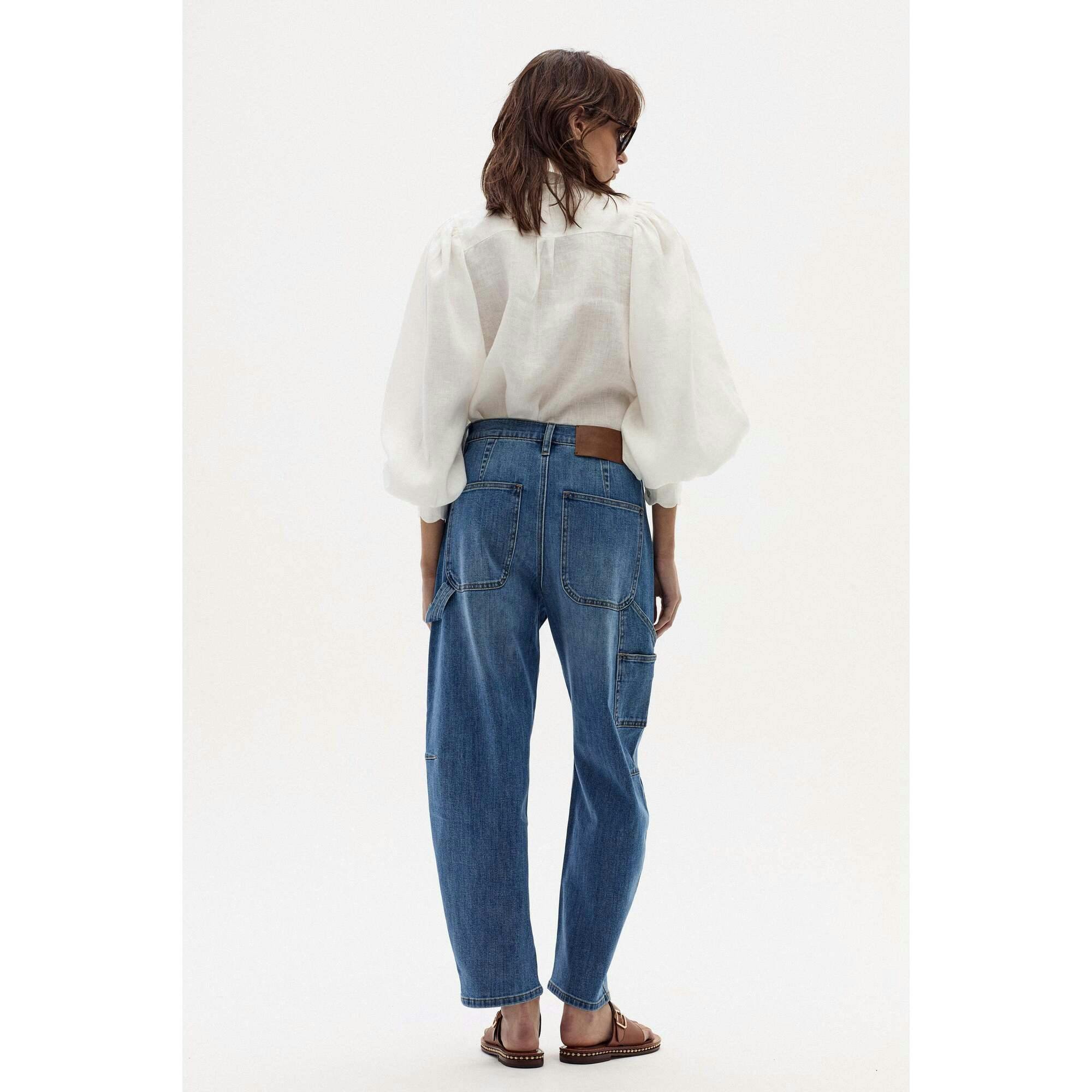 Ambar Denim Pants - Washed Indigo