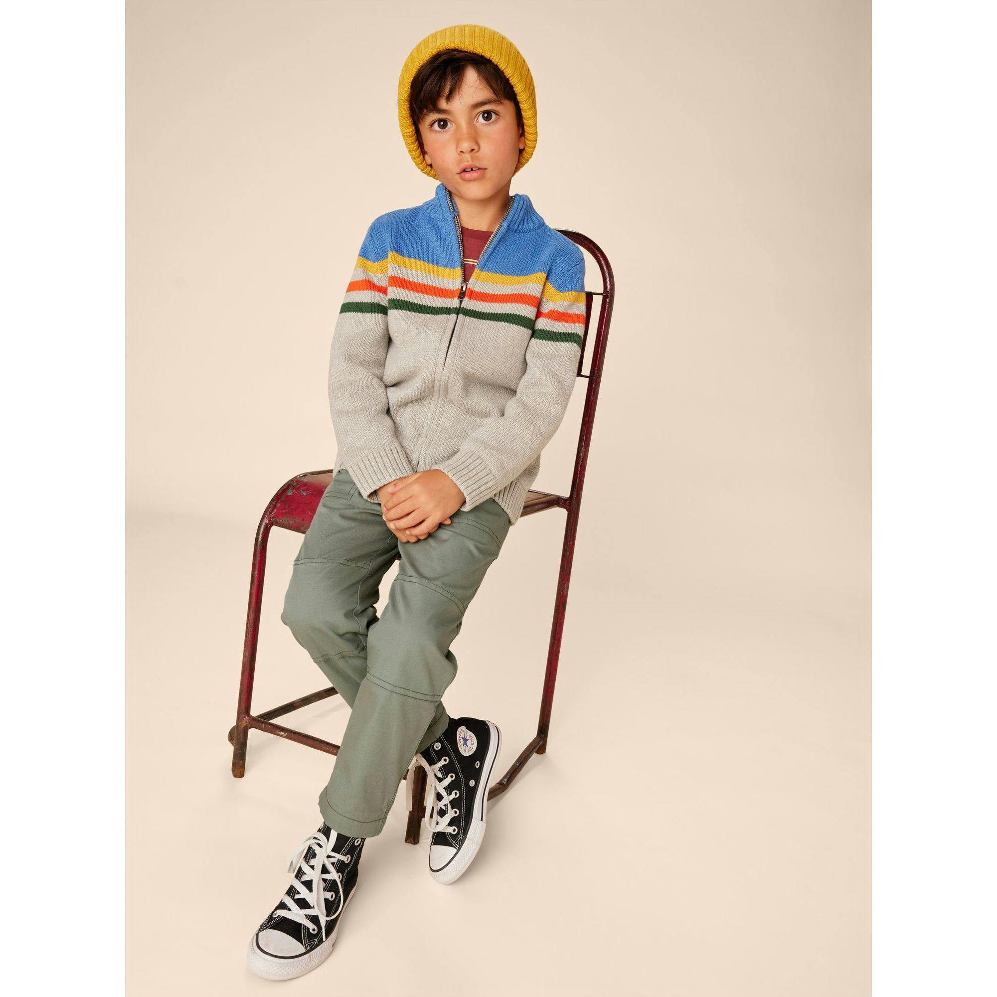 Cozy Does It Elastic Waist Drawstring Lined Pants, Green
