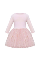Shiny Pink Dress Set