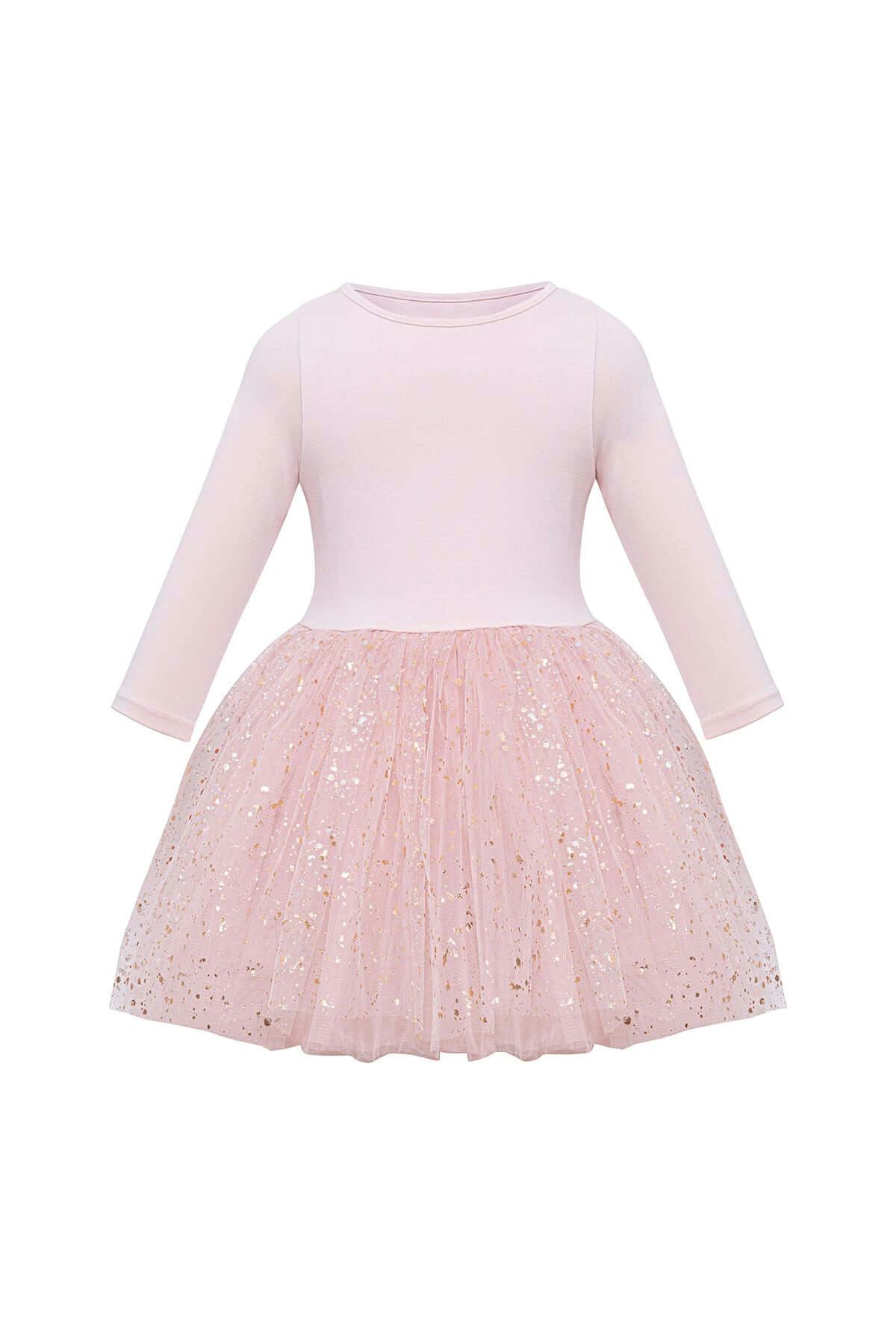 Shiny Pink Dress Set