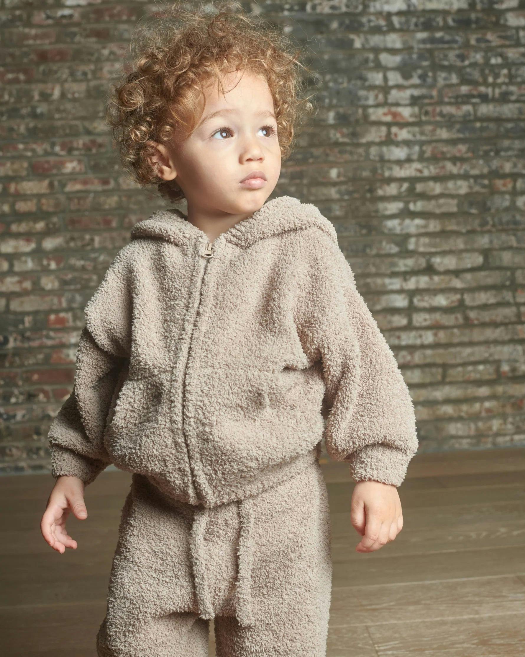 Zip Up Hoodie - Fuzzy
