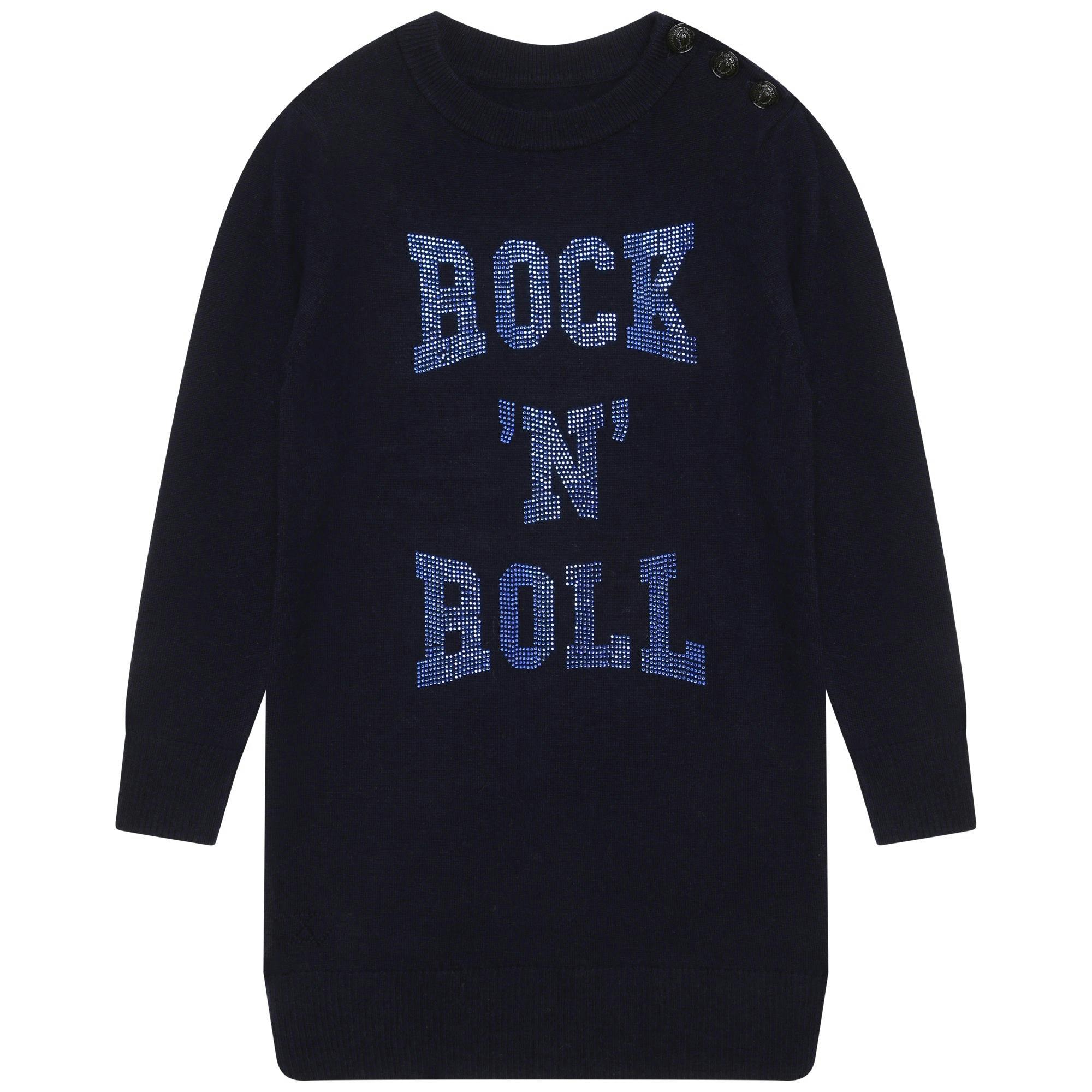 ZADIG & VOLTAIRE Rock n Roll Embellished Sweater Dress