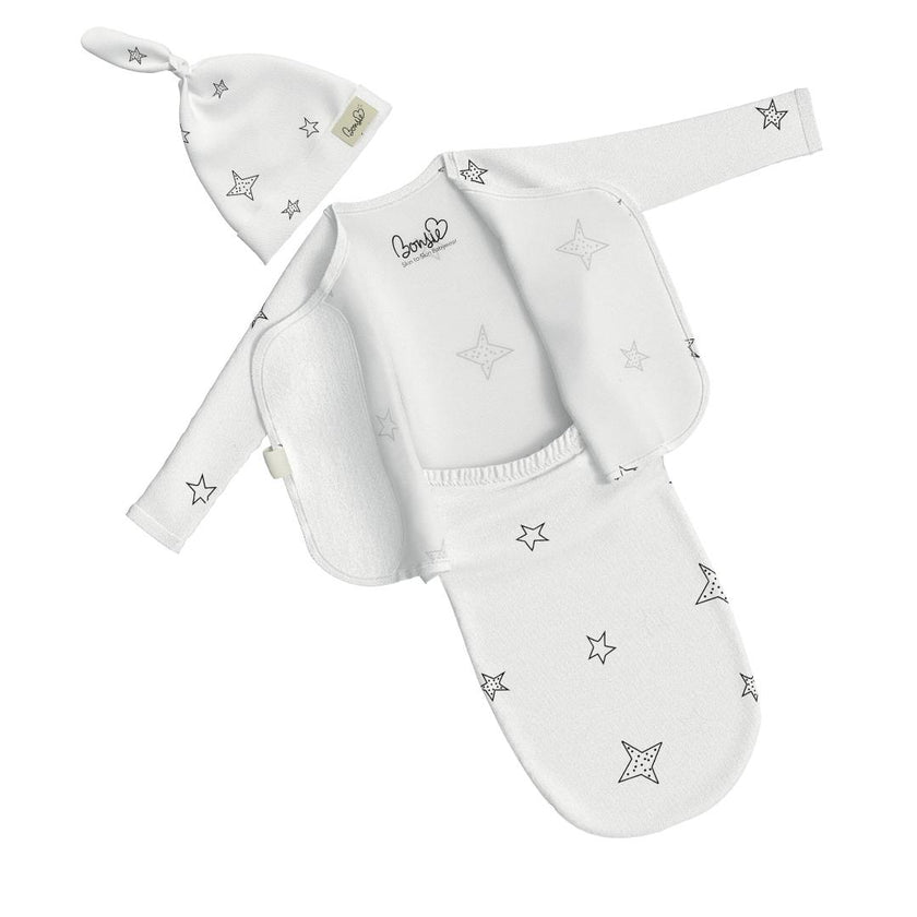 Bonsie Baby Onsie Bag and Hat