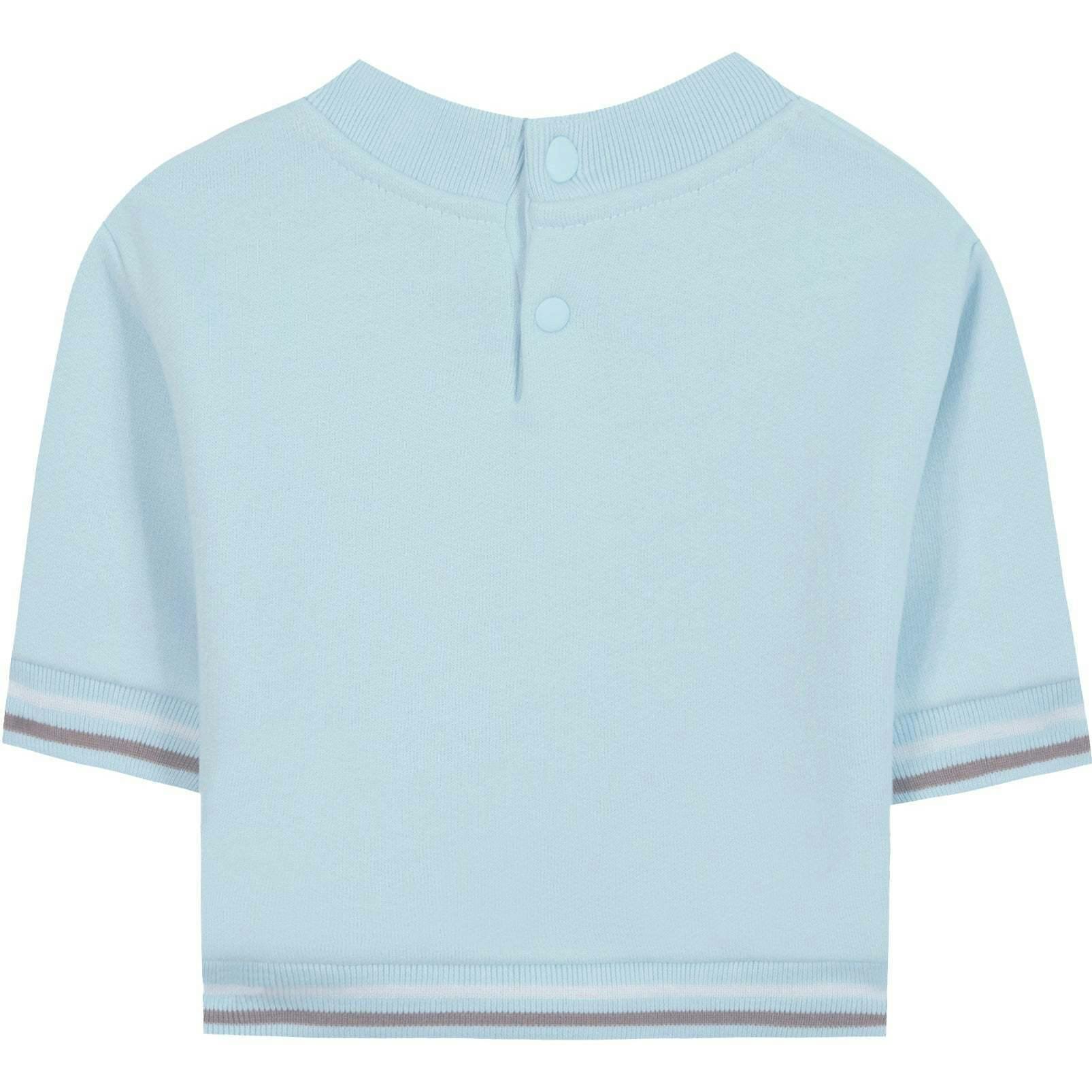 TARTINE ET CHOCOLAT SNOW BABY SWEATSHIRT - GLACIER