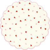 Heart Pattern Side Plates