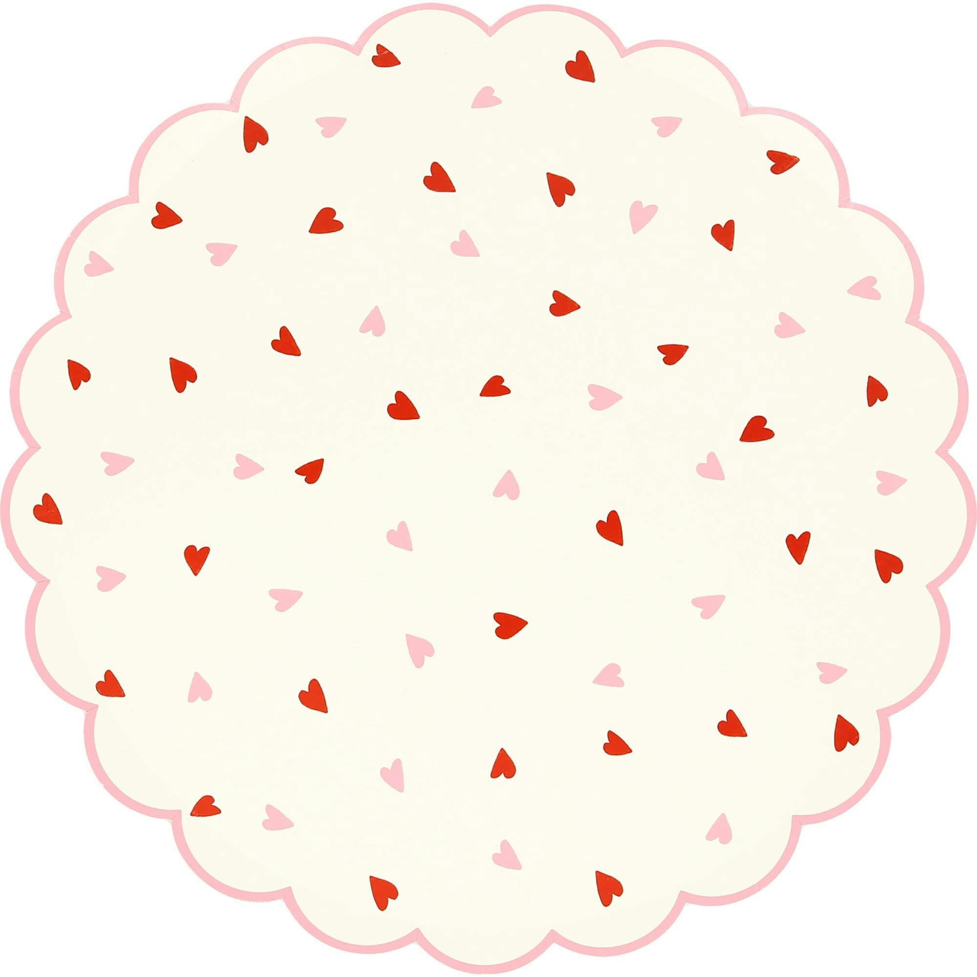 Heart Pattern Side Plates
