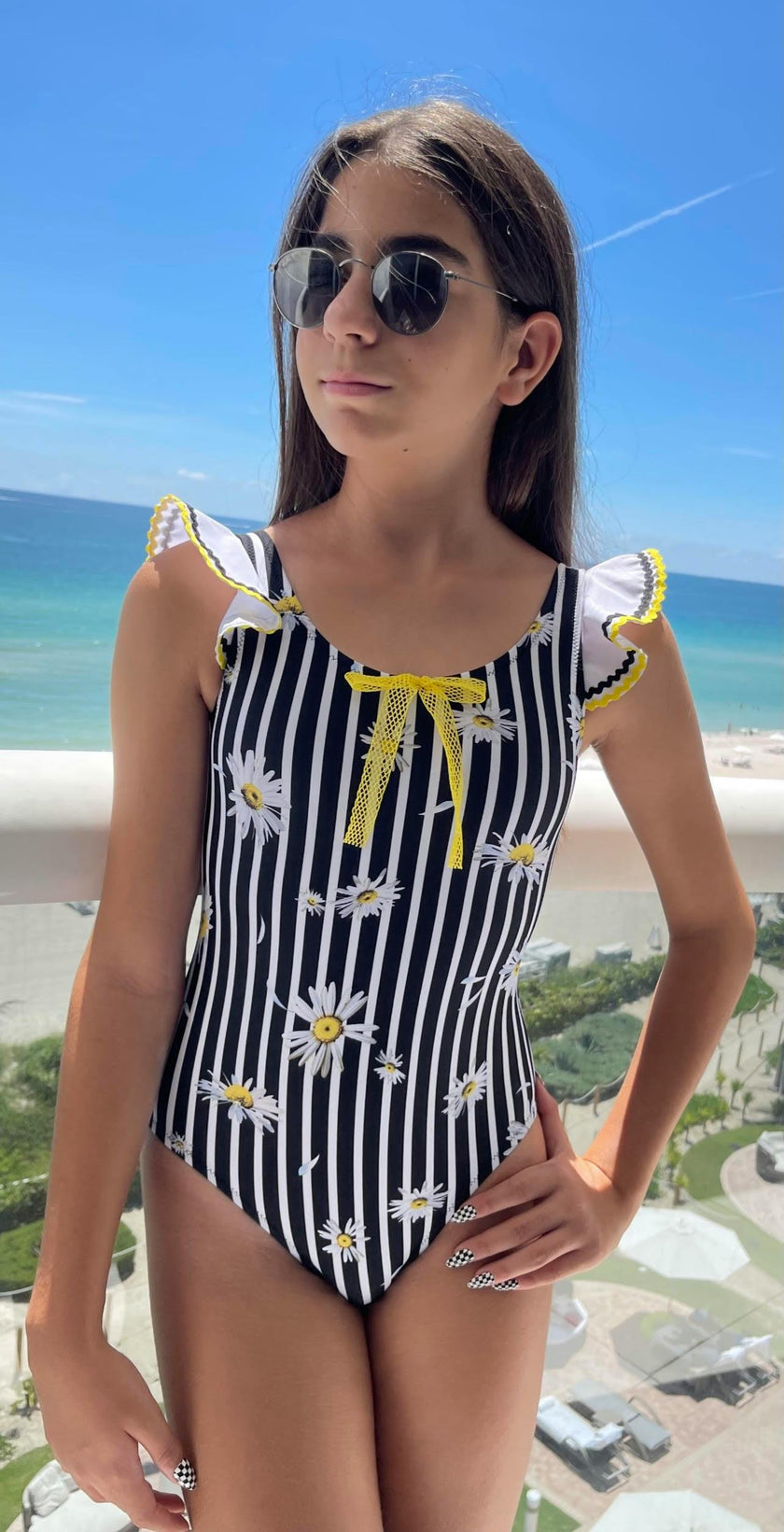 Ornella Sleeveless One-Piece Swimsuit