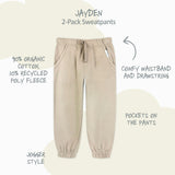 JAYDEN 2-Pack Sweatpants