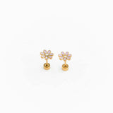 Daisy Purple Stud