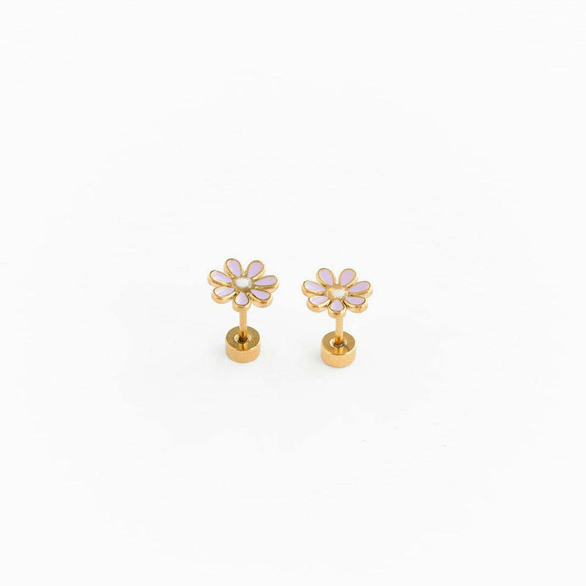Daisy Purple Stud