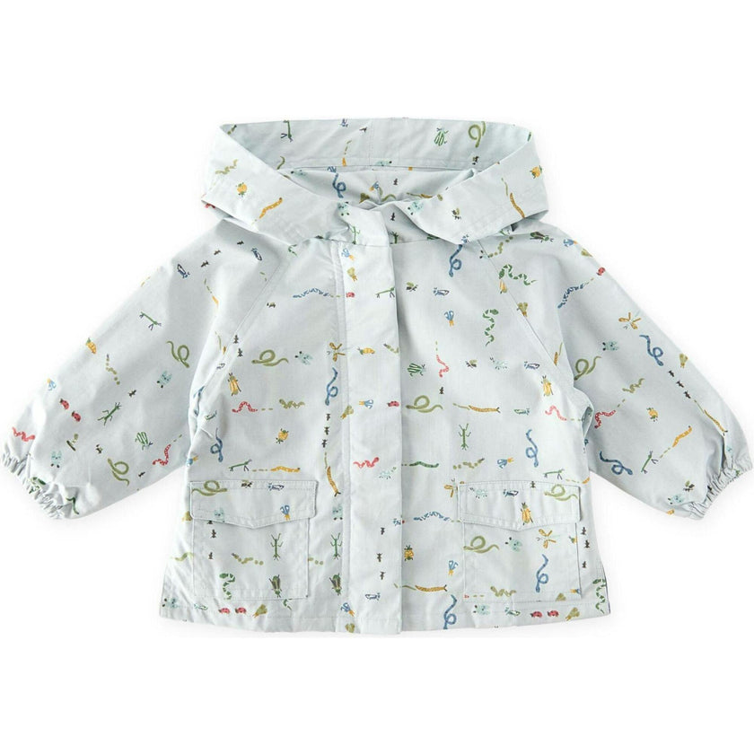 Park Jacket - Crawling Critters Blue, Multi