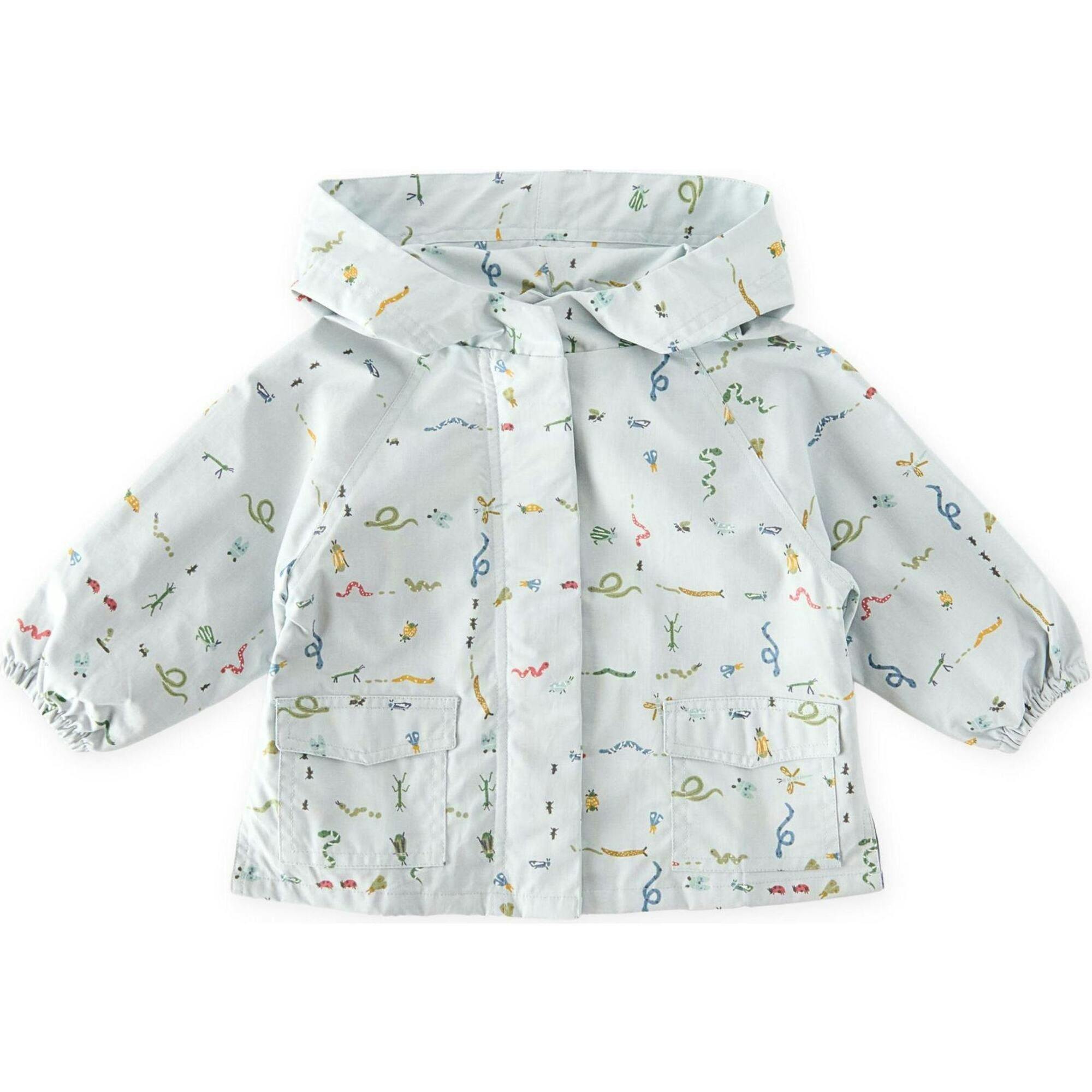 Park Jacket - Crawling Critters Blue, Multi