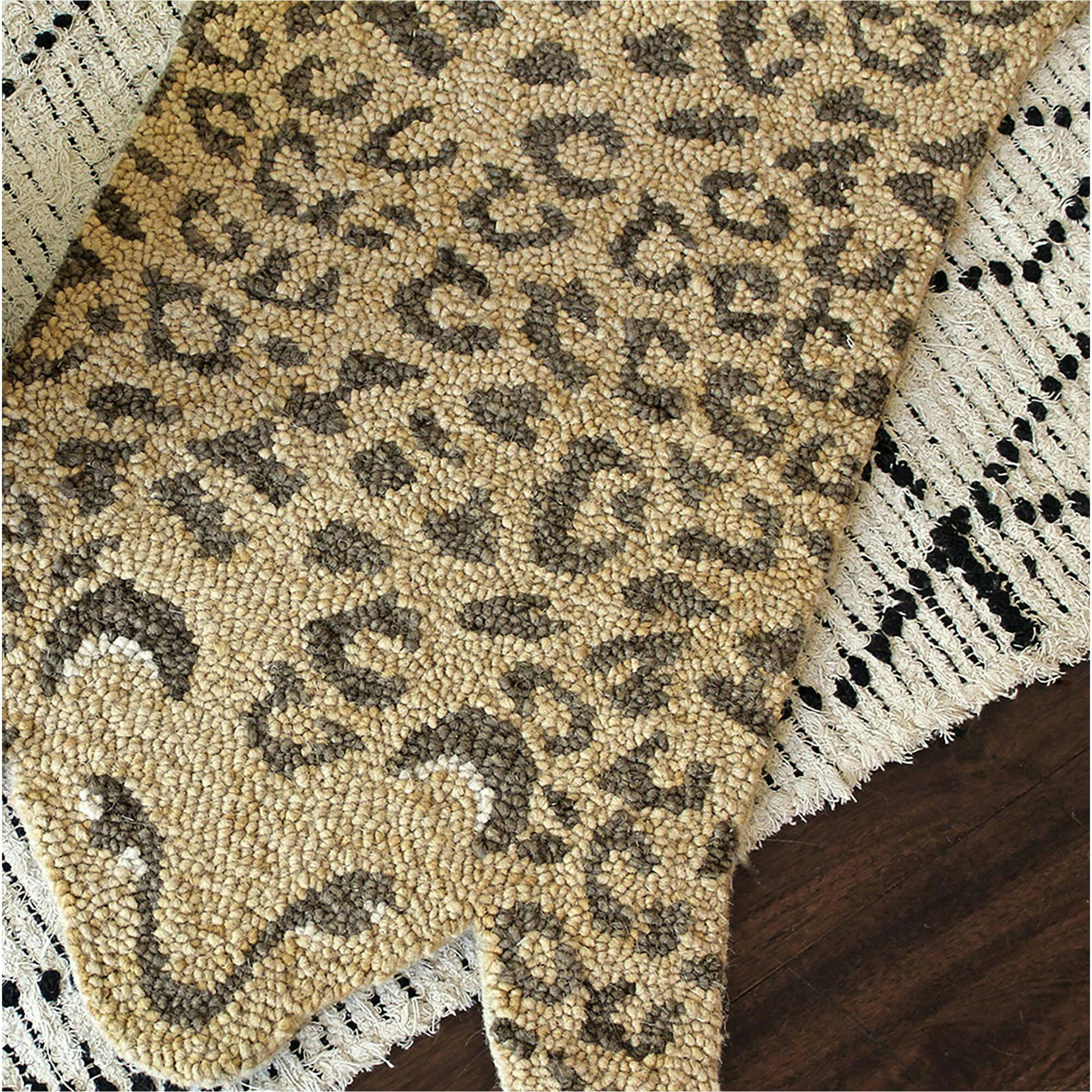 Leopard Shape Rug