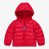 Baby lightweight puffer jacket in solids