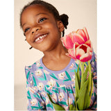 Original Print Long Sleeve Mighty Mini Dress, Multi