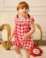 Baby Gingham Ruffle Romper