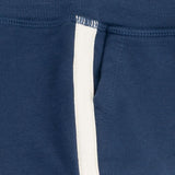 Solid Insignia Blue - Jogger Pant with Varsity Stripes
