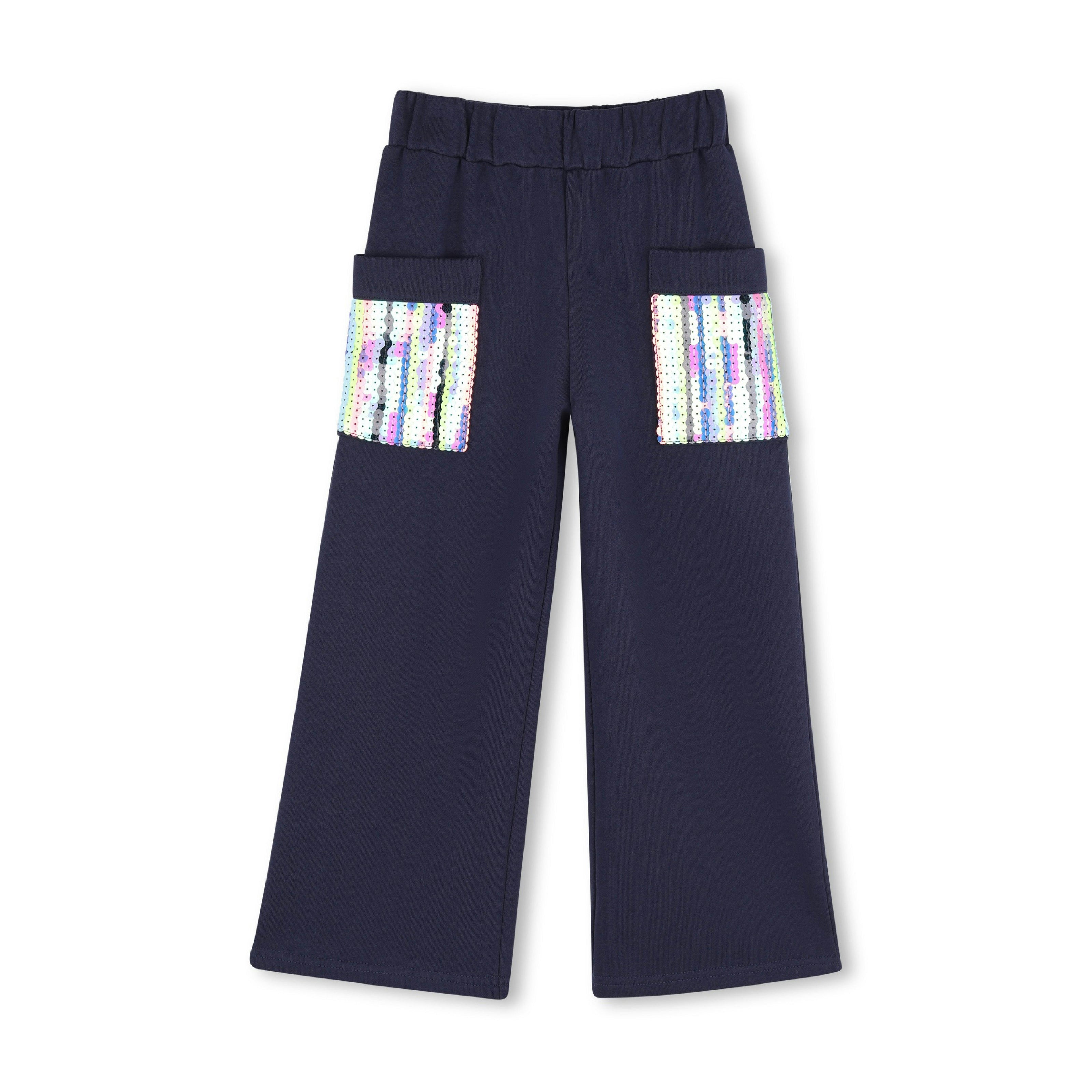 Navy Fleece Jogging Pants