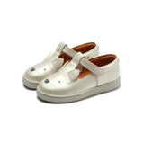 Esterre Shoes | Cat | Off White Metallic Leather