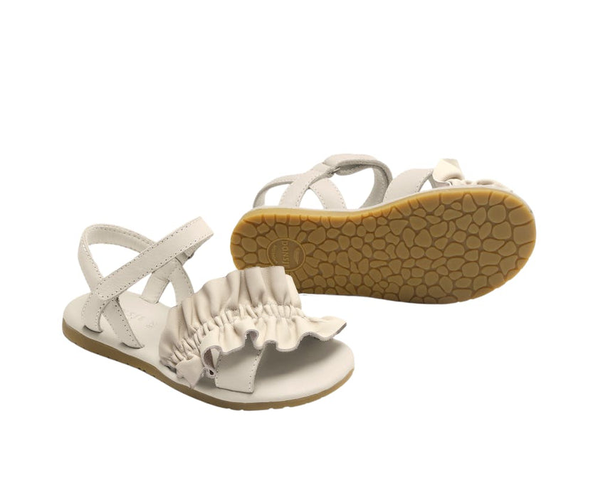 Fine Sandals | Ivory Leather
