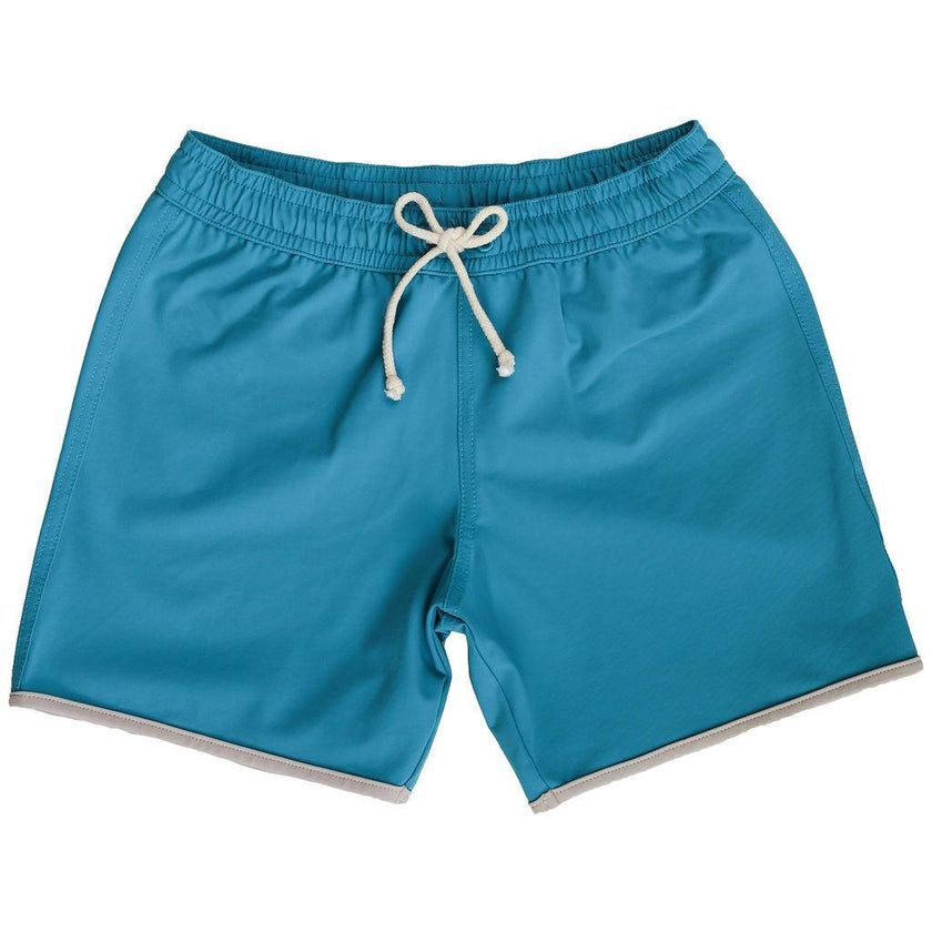 Tommaso Swim Shorts Sky Blue And Sand