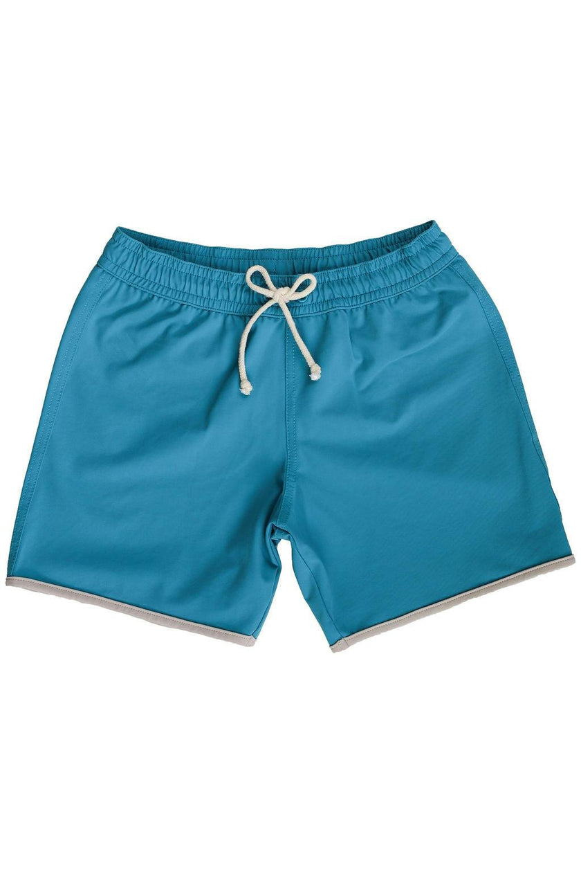 Tommaso Swim Shorts Sky Blue And Sand