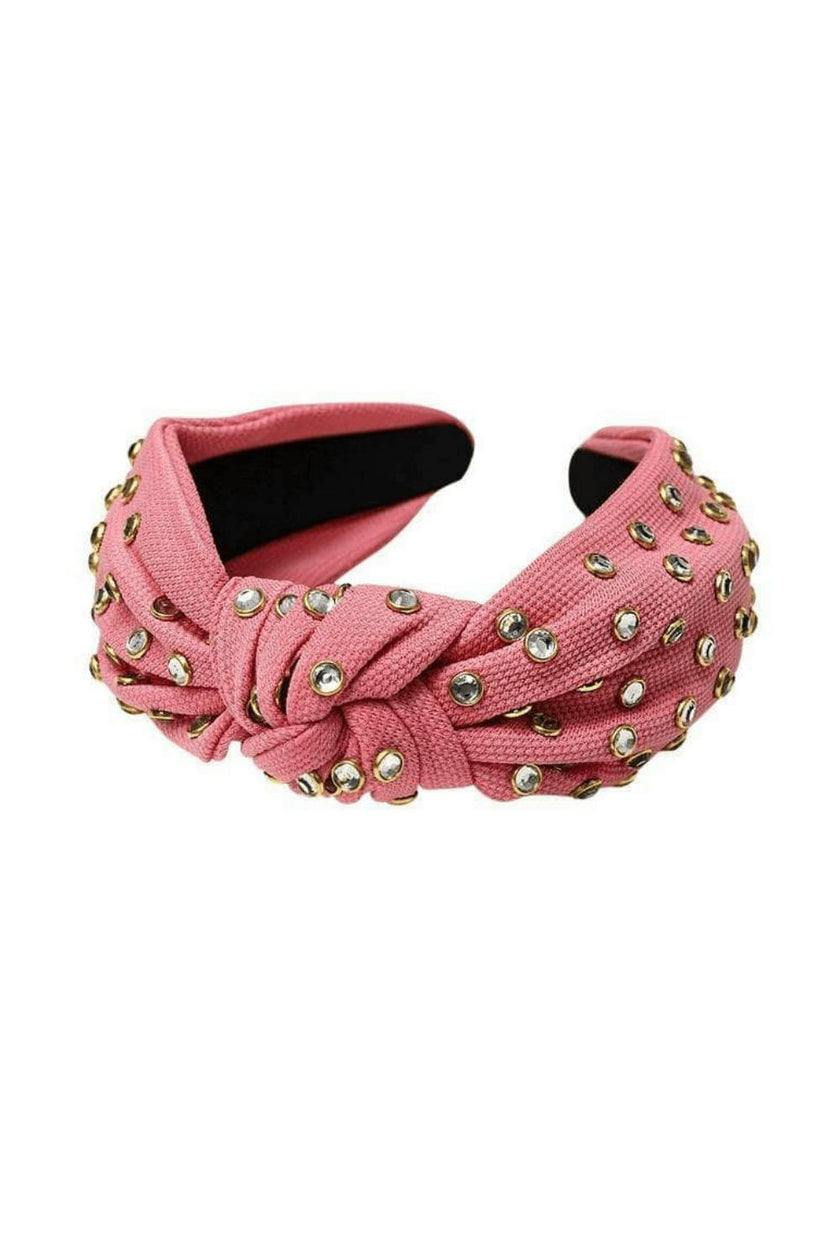 Crystal Studded Knot Headband