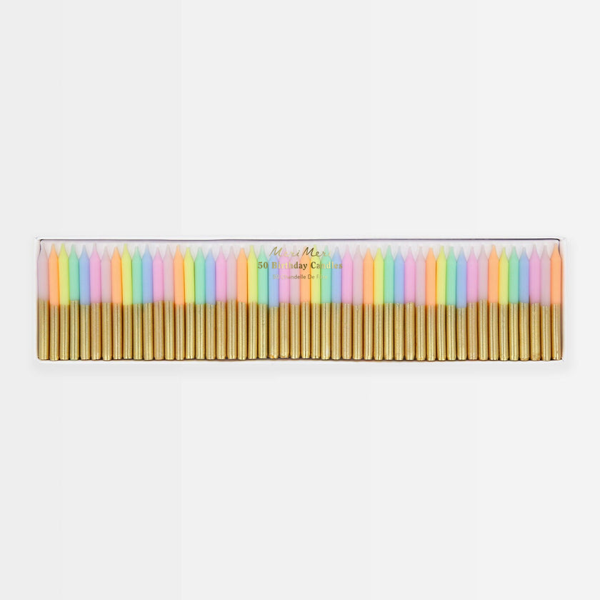 Pastel Mini Candles