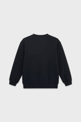 Relaxed Cotton Sweatshirt With Embroidery