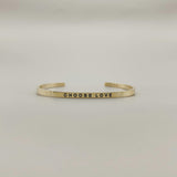 Women's "Choose Love" Bracelet