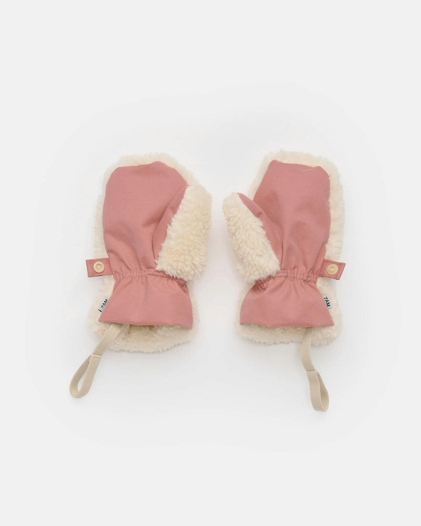 Sherpa Mittens • Benji Appliqué