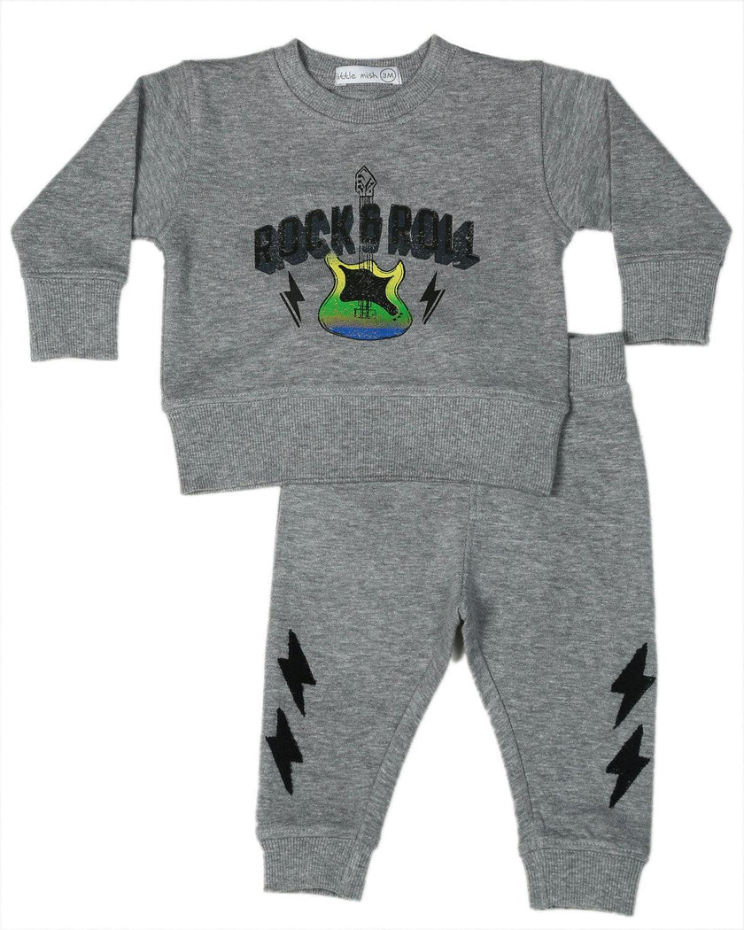Toddler Rock Tour Set - Heather