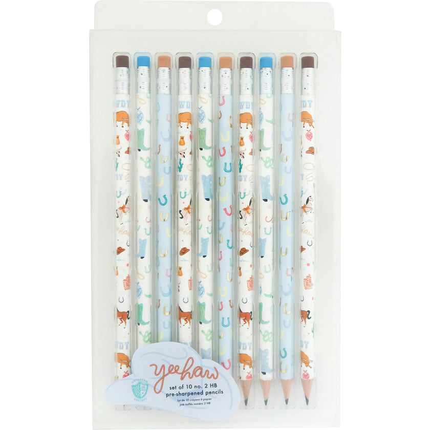 Yeehaw Pencil Set