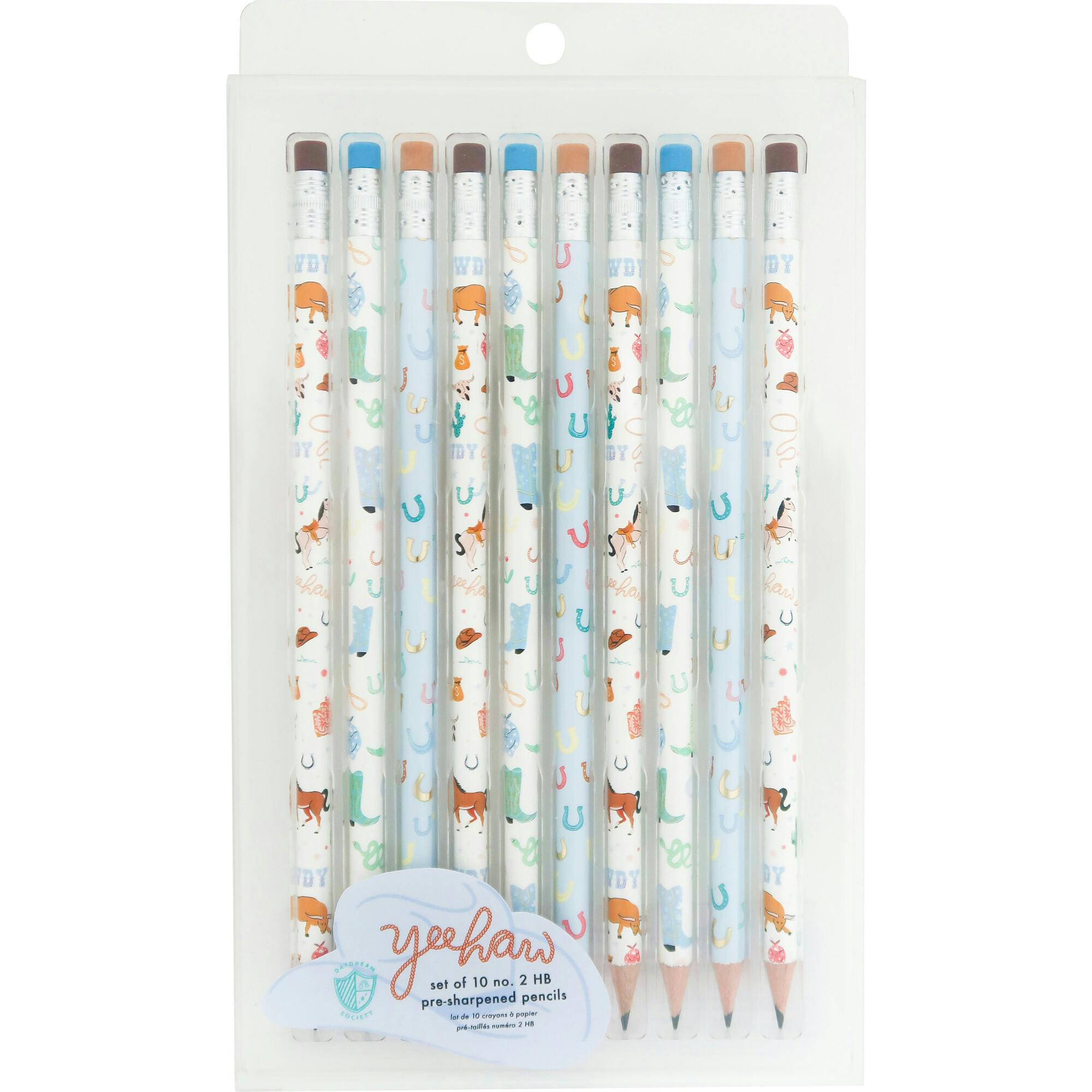 Yeehaw Pencil Set