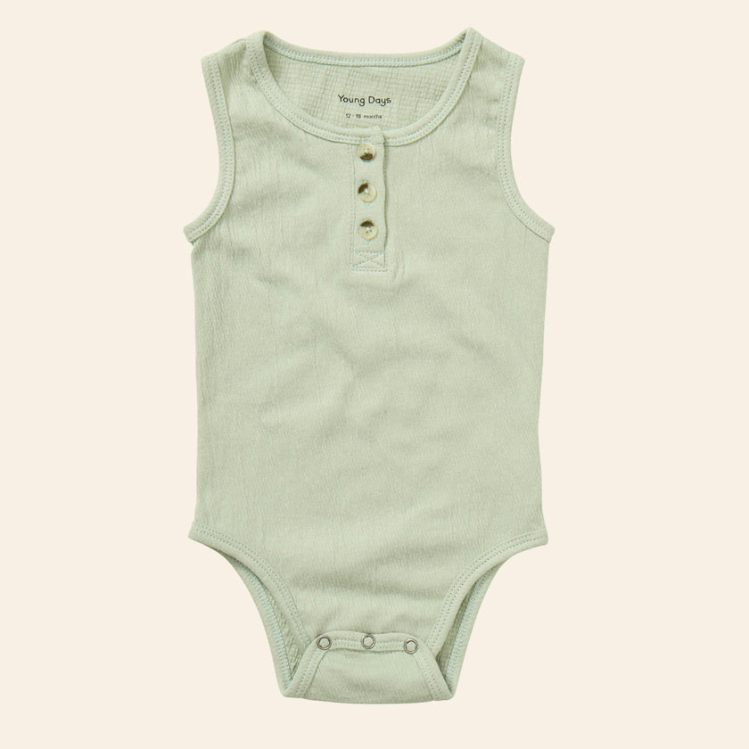 Henley Tank Onesie
