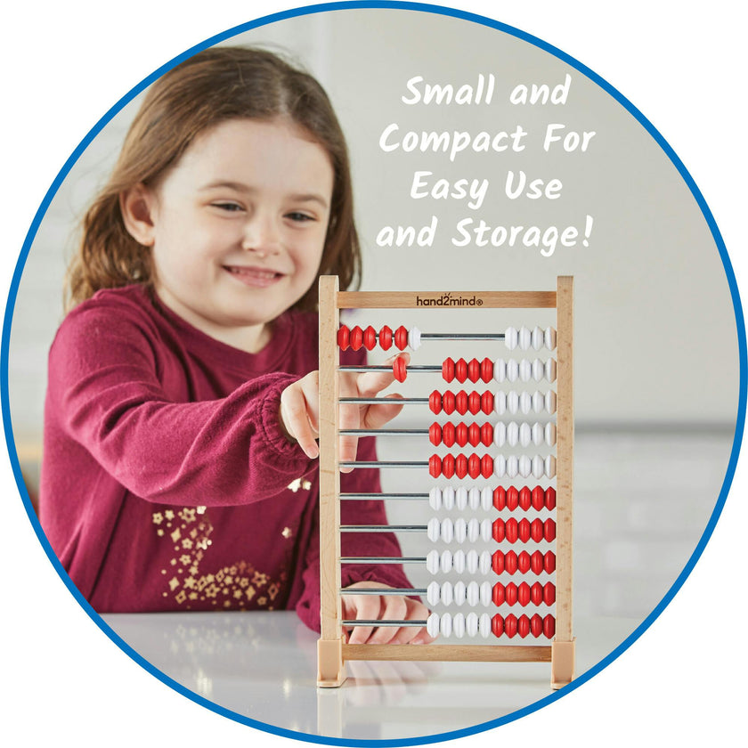 Mini 100-Bead Rekenrek Set of 4